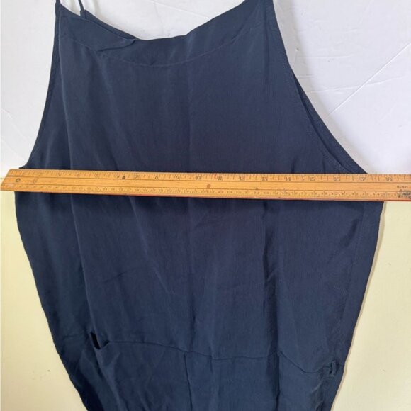 HUMANOID Blen Oversized Jumpsuit Straight Leg Drop Crotch Pocket Minimalist Wide - Picture 13 of 15